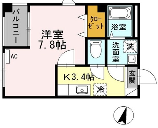 プロムナドゥ瑞江の物件間取画像
